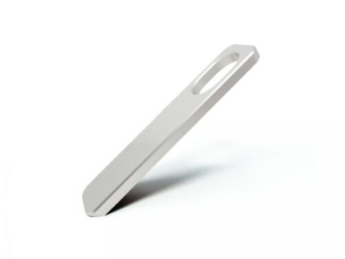 Silver Oblique Wine Bottle Holder